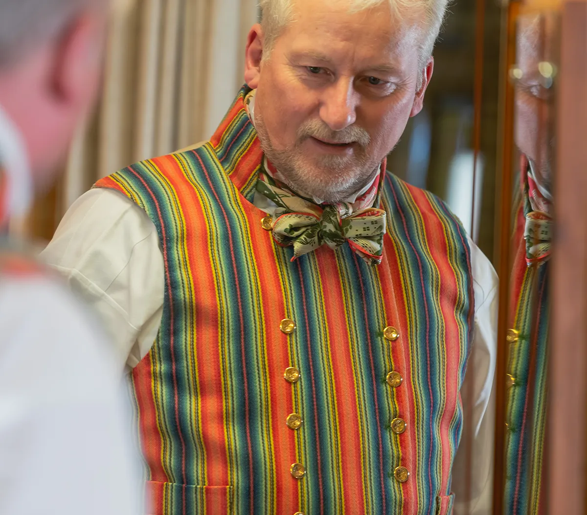 Trønderbunad mann vest Trønderbunad vest